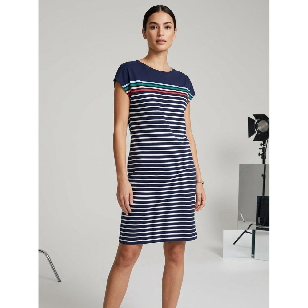 Boden Women’s Blue Striped Dress Size 6